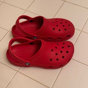 CROCS Men’s Red Clogs